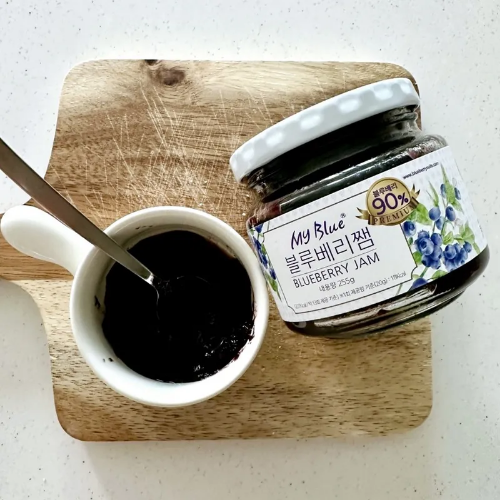 블루베리콩포트 국내산 블루베리 90% 스프레드 저당잼