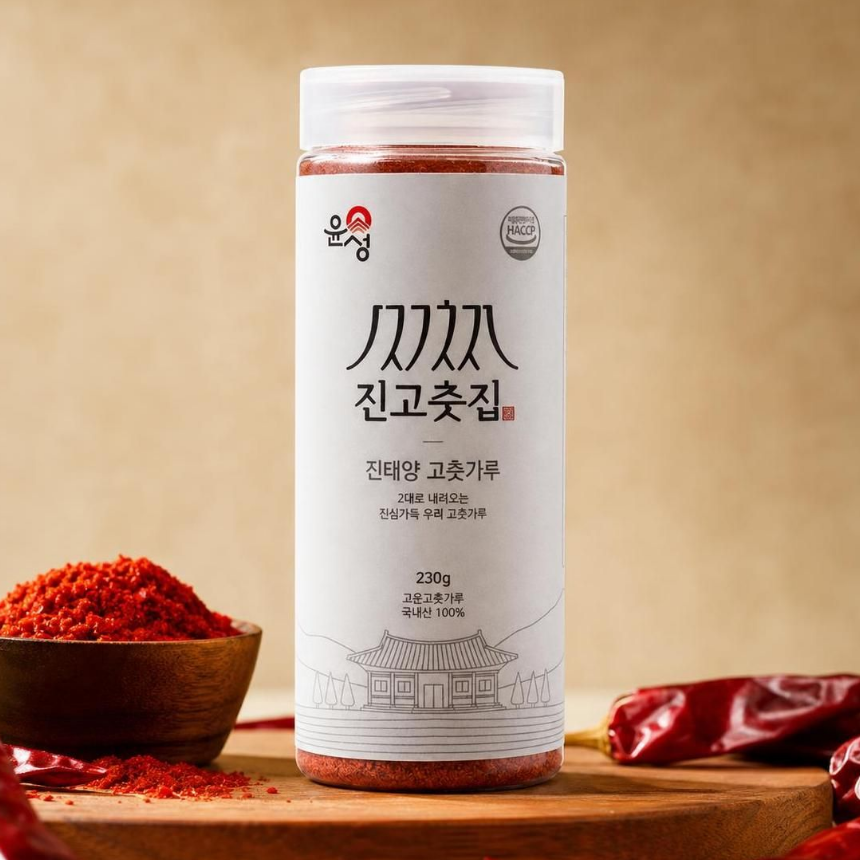 국산 햇고춧가루 태양초고춧가루 선물세트(230g *3개)