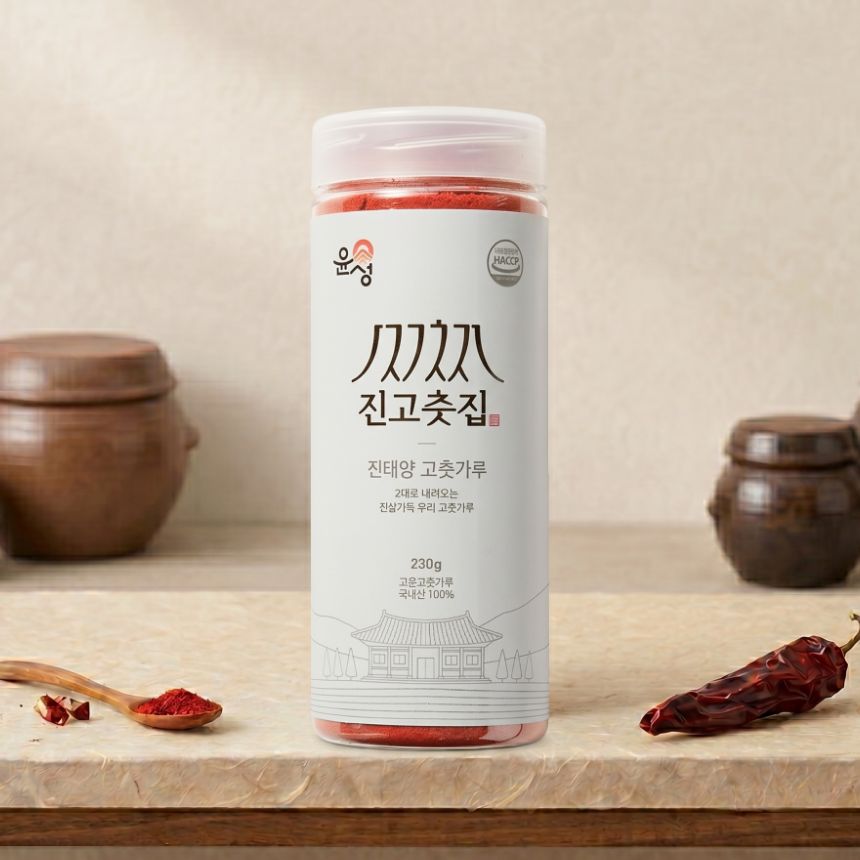 국산 햇고춧가루 태양초고춧가루 선물세트(230g *3개)