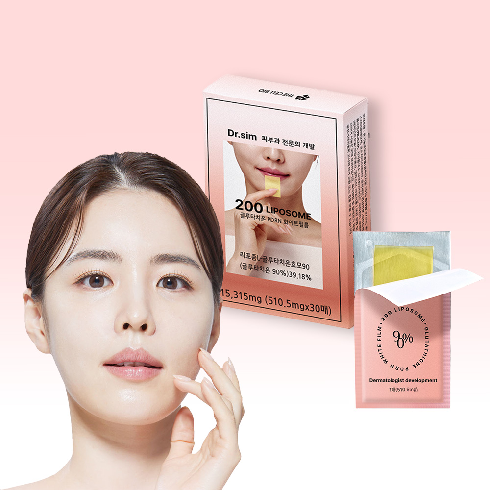 닥터심 리포좀 글루타치온 PDRN 필름 30매 1박스 대표이미지 섬네일