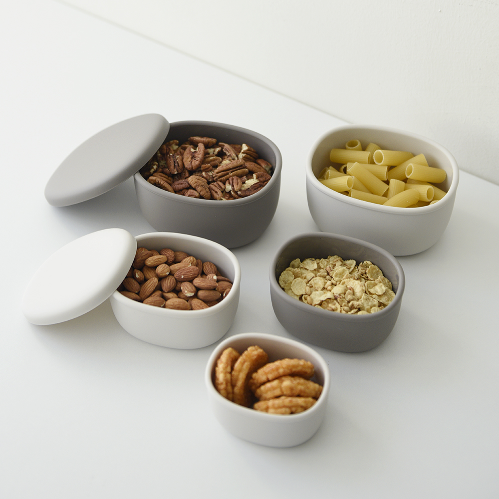 히어키친 실리콘 용기 밥팩 냉동 밀폐용기 S/M/L