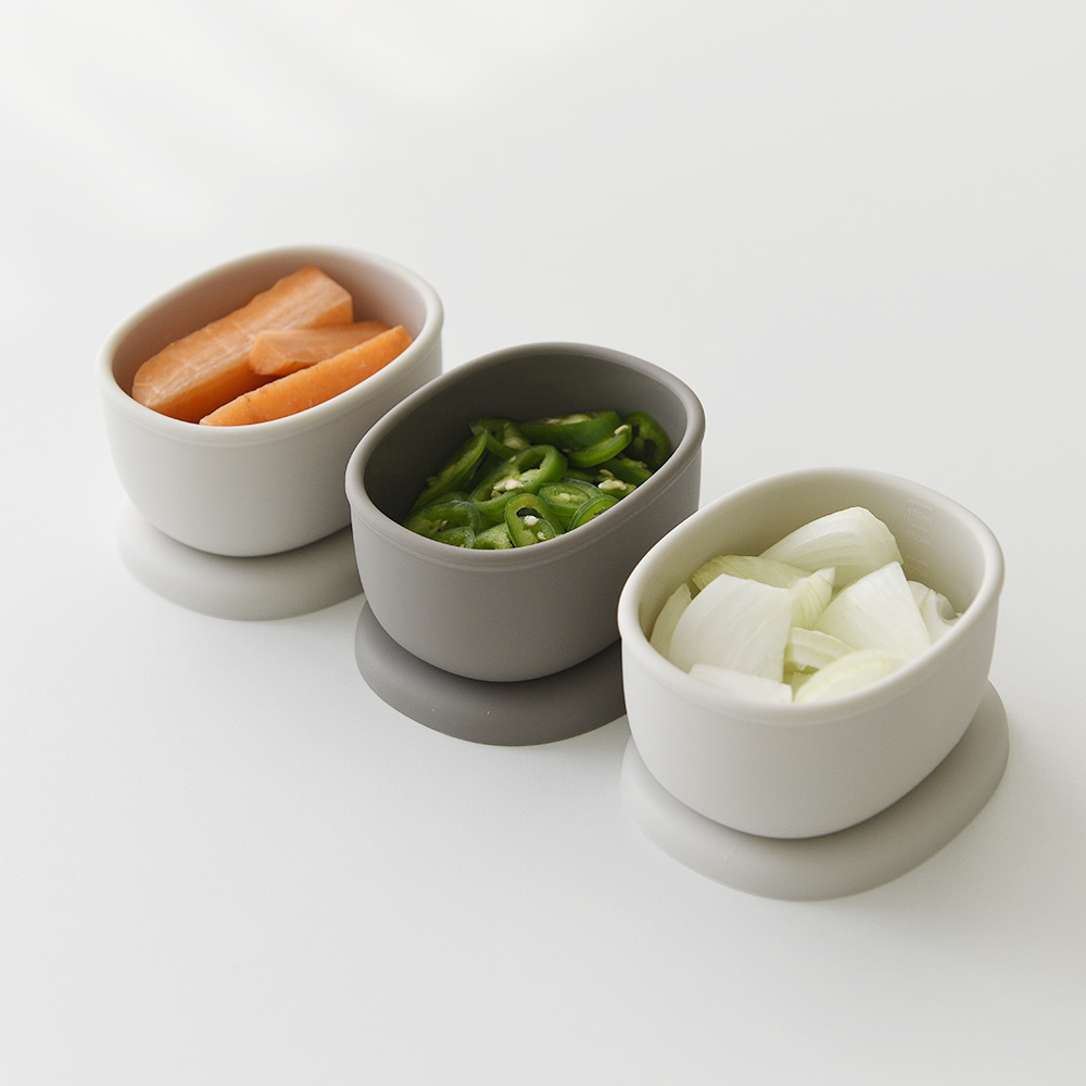 히어키친 실리콘 용기 밥팩 냉동 밀폐용기 S/M/L