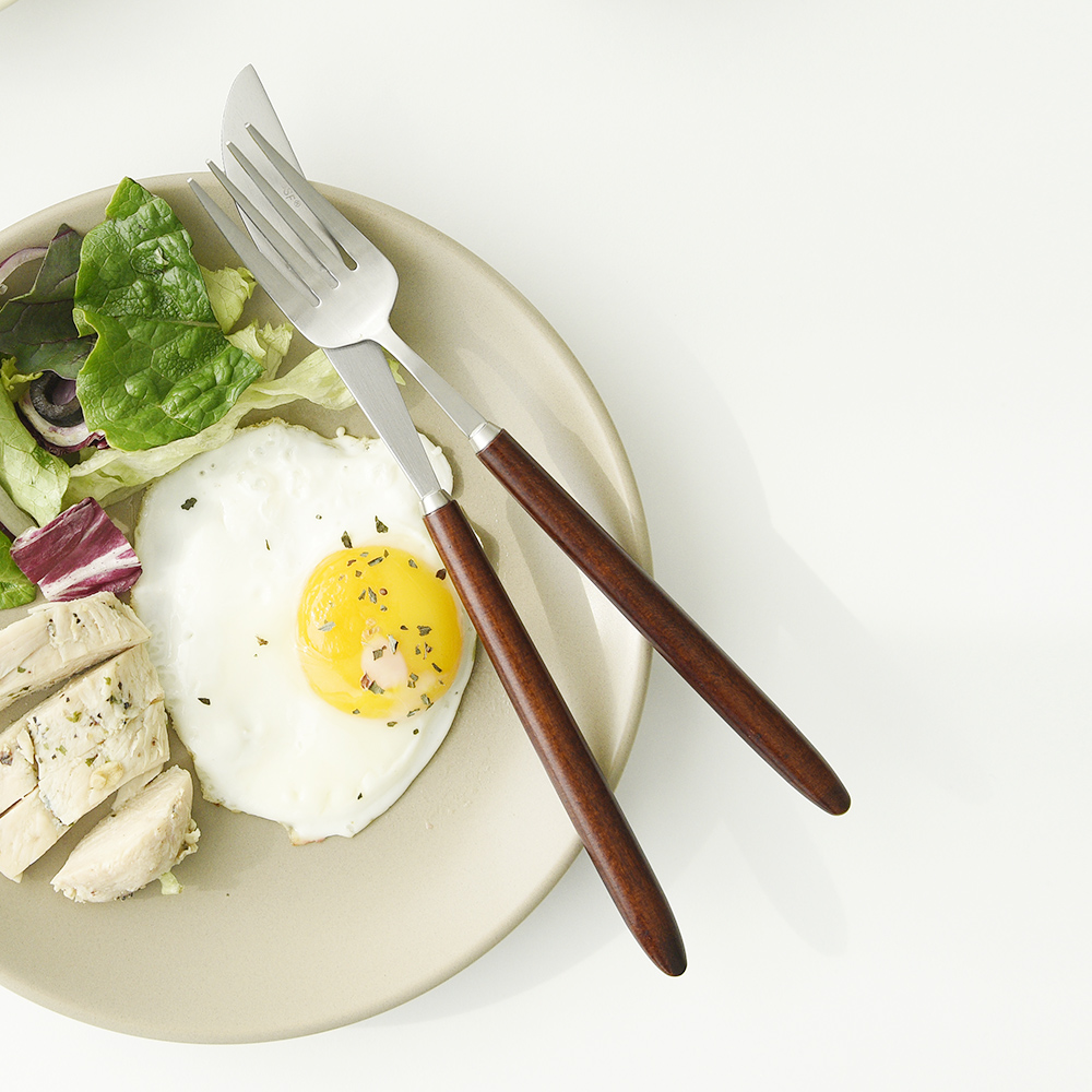 히어키친 히어 우드 디너 커트러리 3종 세트