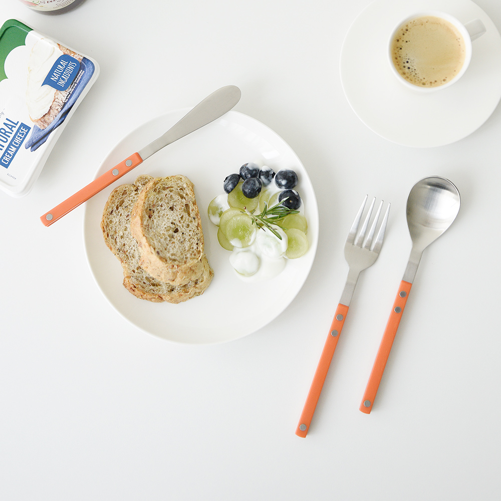 히어키친 페탈 디저트 커트러리 2종 세트 (포크 스푼 세트)