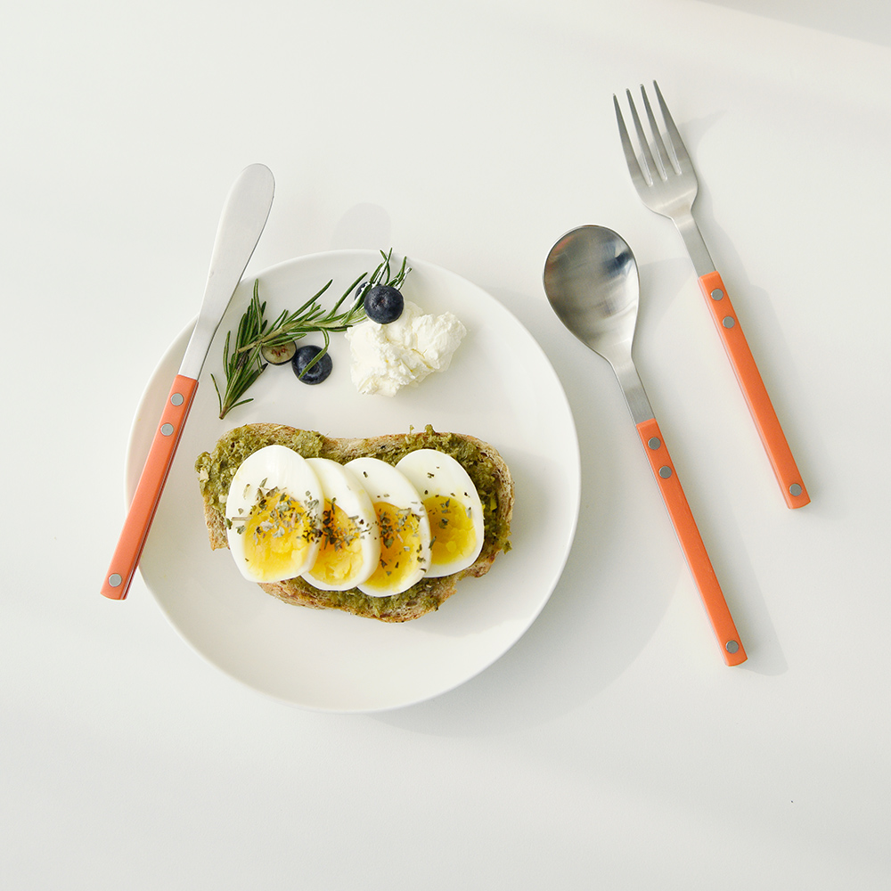 히어키친 페탈 디저트 커트러리 2종 세트 (포크 스푼 세트)