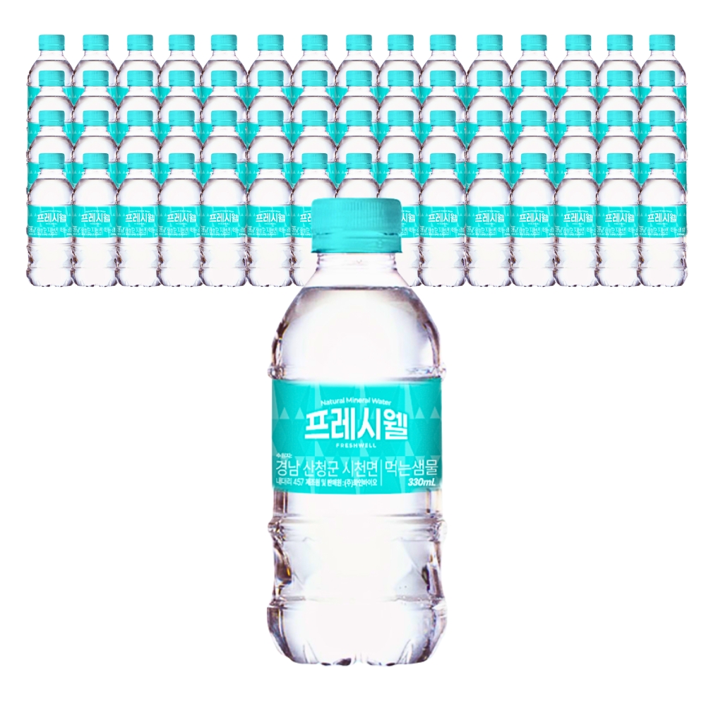 프레시웰 PH8.2약알칼리수 생수 (2Lx12/24개) 샘물