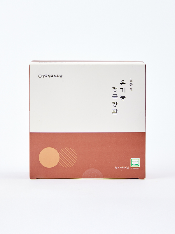 [입점특가] 유기농 국산 청국장 환(3g x 30포)