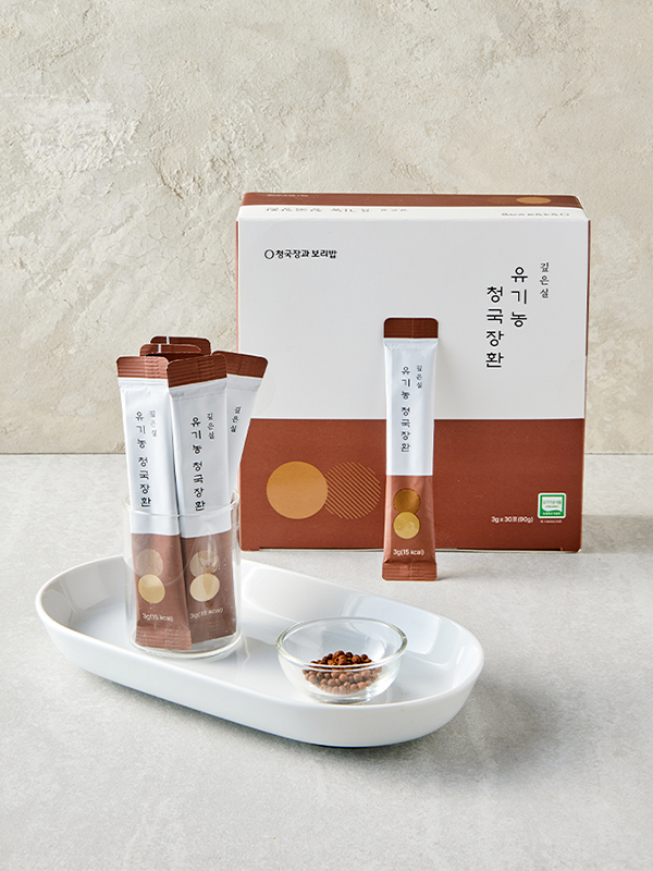 [입점특가] 유기농 국산콩 100% 청국장 환(3g x 30포) 대표이미지 섬네일