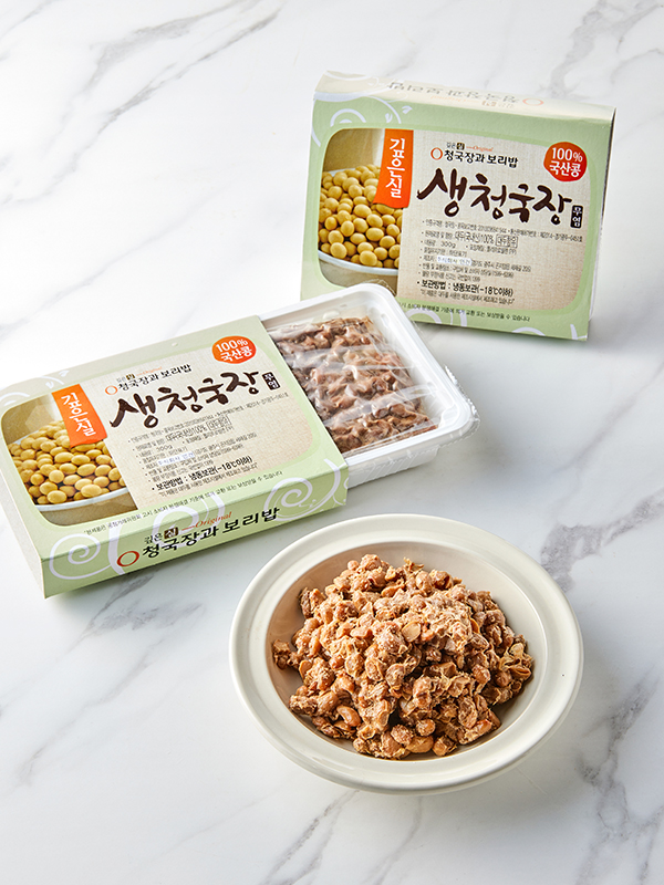 [입점특가] 국산콩 무염 생청국장(300g)