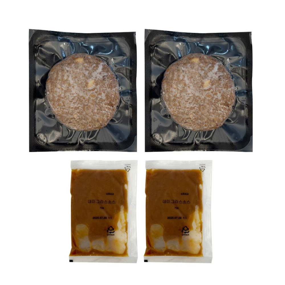 [귀빈정] 홈스토랑 명작 한돈 수제 함박스테이크