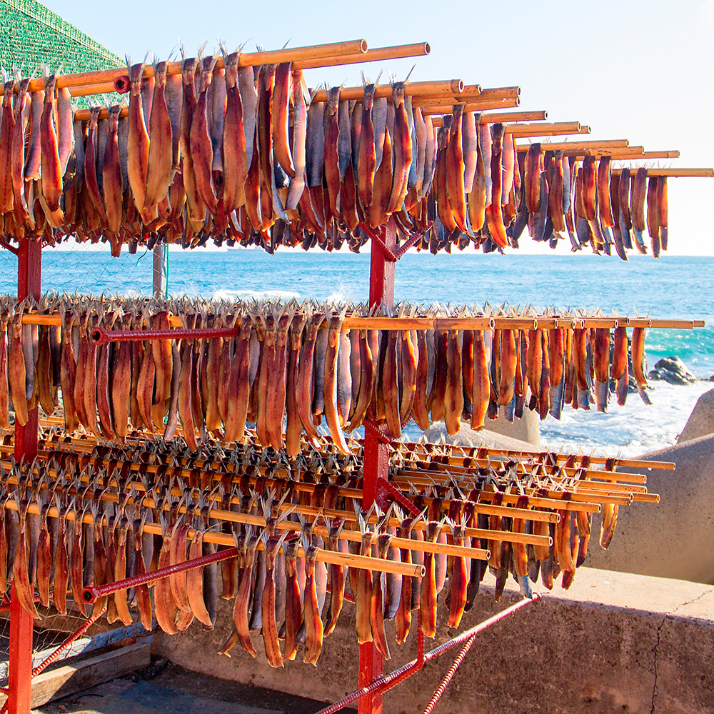 포항 구룡포 해풍 꽁치 과메기 야채세트 5마리 10쪽