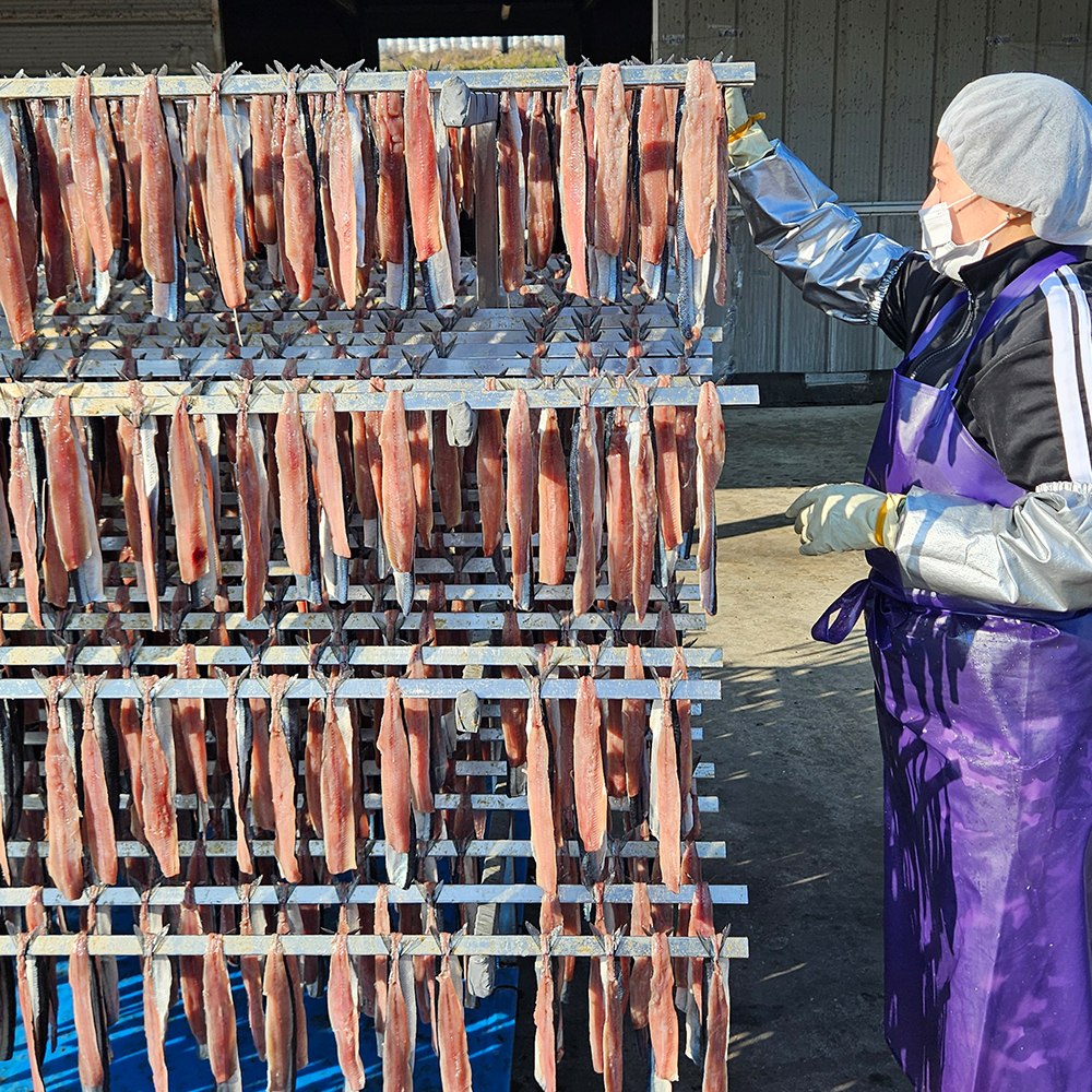 포항 구룡포 해풍 꽁치 과메기 야채세트 5마리 10쪽