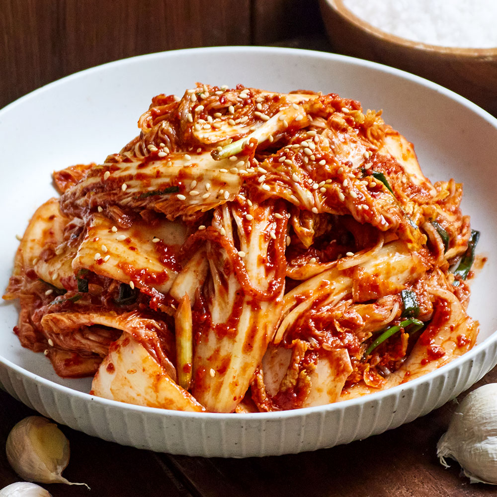 함평댁 전라도 알배기 겉절이 김치 1kg 국내산