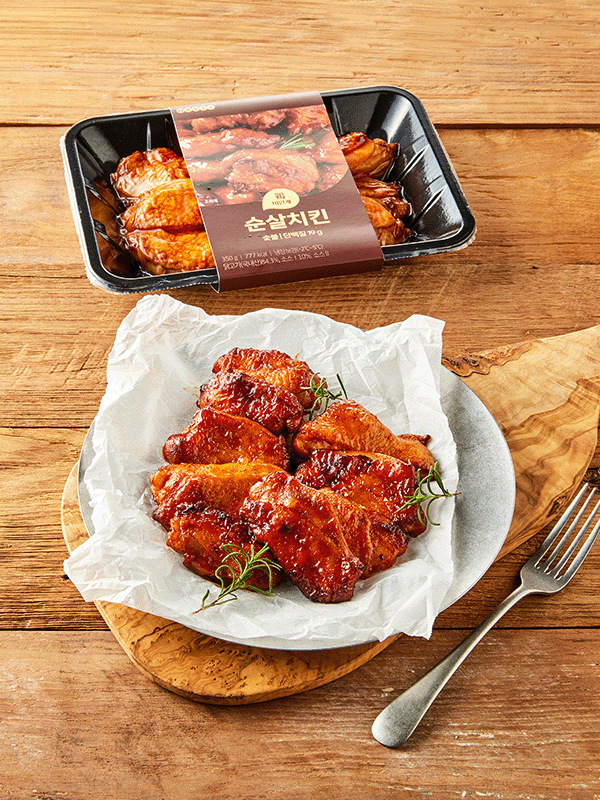 미인계 순살치킨 숯불맛 대표이미지 섬네일
