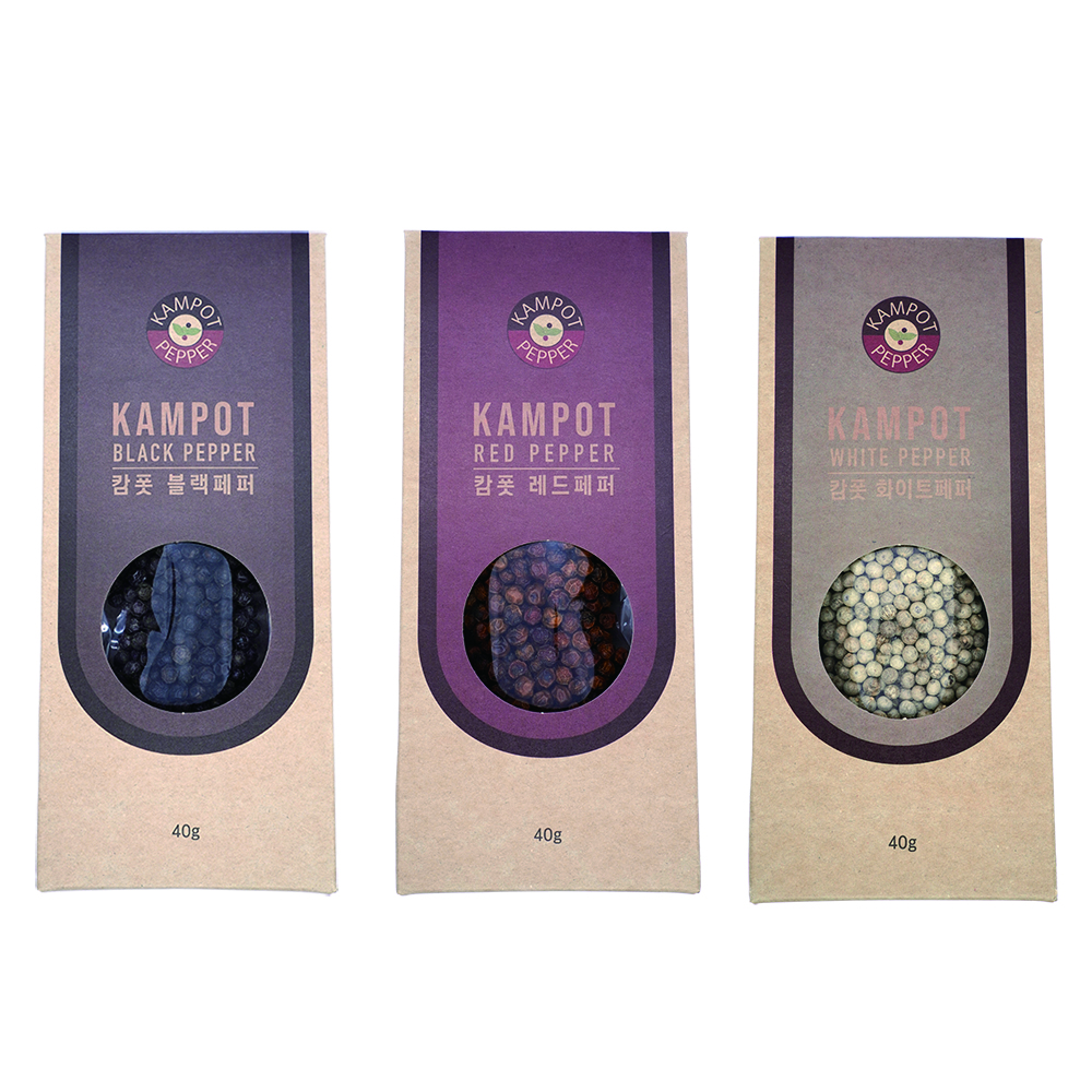 캄보디아 캄폿 통후추 리필 40g
