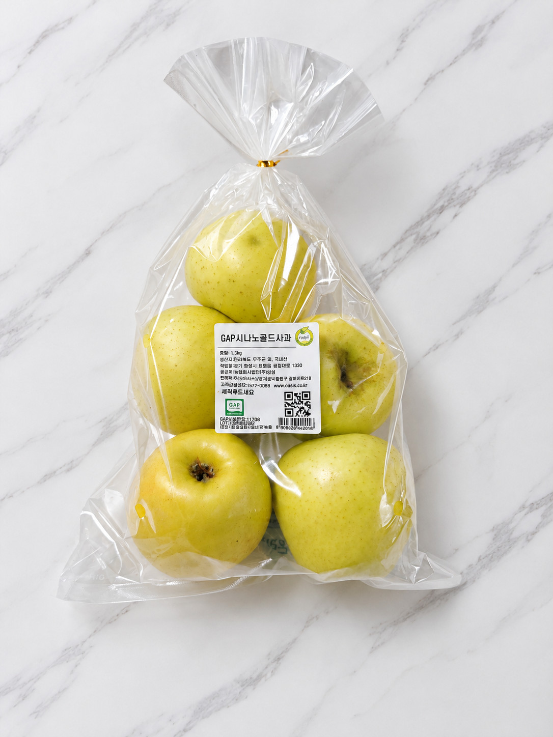 GAP 시나노골드사과(1.3kg/봉)