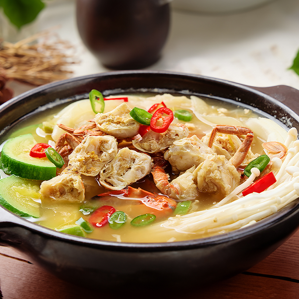 초간단 밥도둑 구수하고 깊은 돌게 된장찌개 200g 2팩