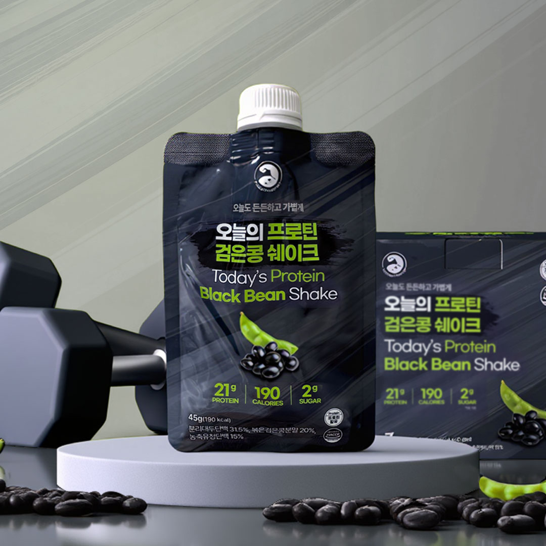 [심박] 오늘의 프로틴 검은콩 쉐이크 45g 7개입