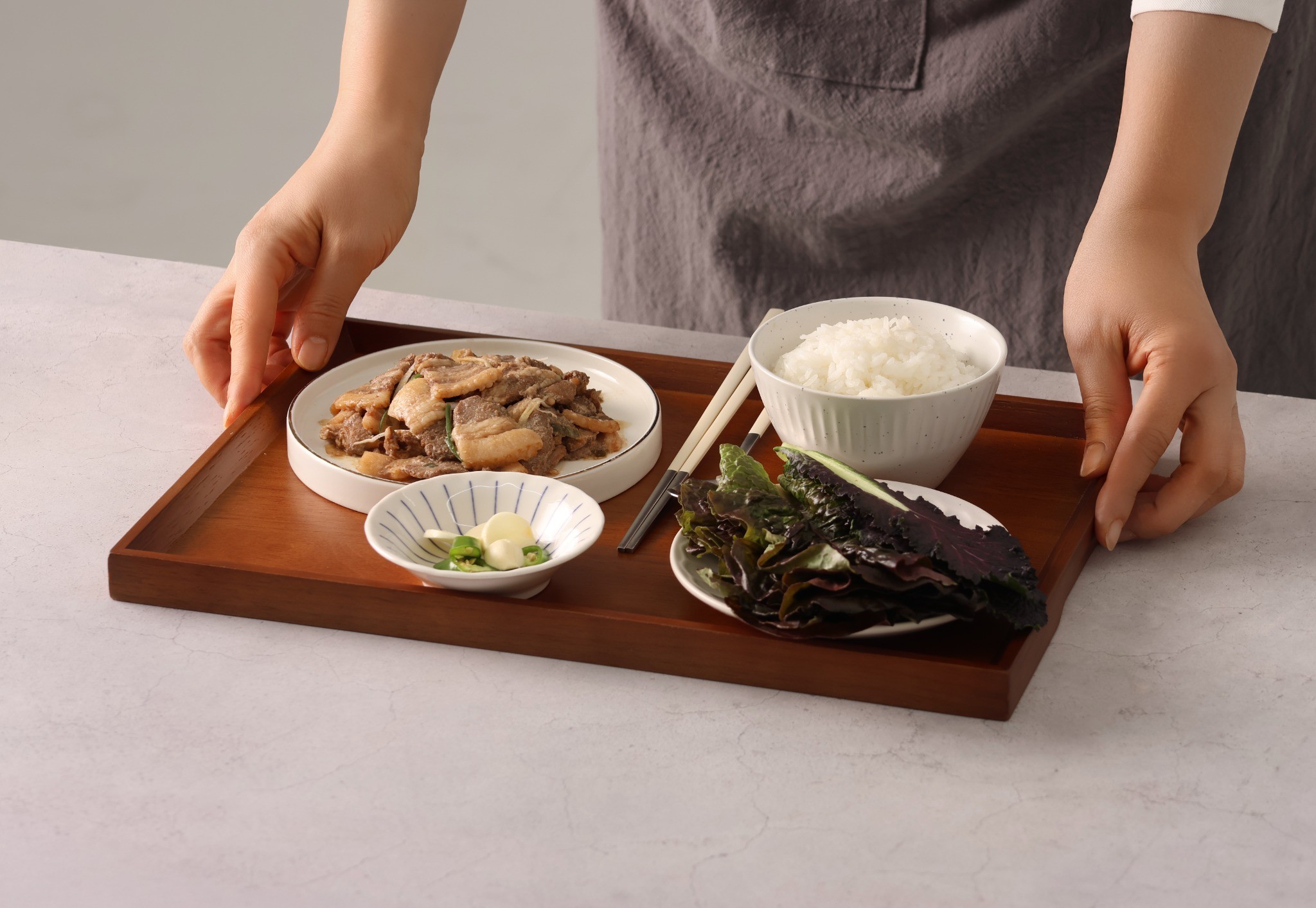 동방생고기 7분렌지조리 간장삼겹살 (260g)