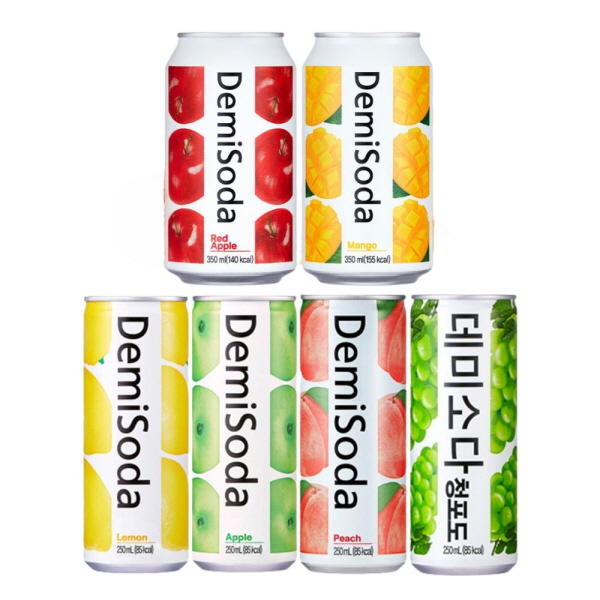 동아오츠카 데미소다 4종 250ml X 30캔 음료수