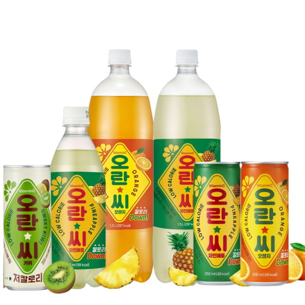 동아오츠카 오란씨 1.5L/500ML/250ML X 30캔 음료수