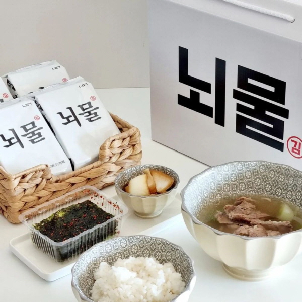 뇌물 명란김 6g X 30봉/24봉/18봉+사은품 도시락김