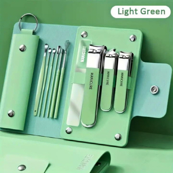 네일아트 그라데이션 핑크 10종 손톱깍기 세트