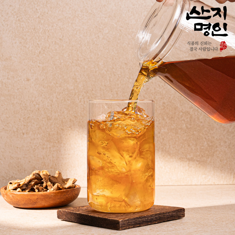 [산지명인] 돼지감자차 300g 두번 로스팅하여 더욱 진하고 고소한 100% 국산 뚱딴지차 당일생산 당일발송