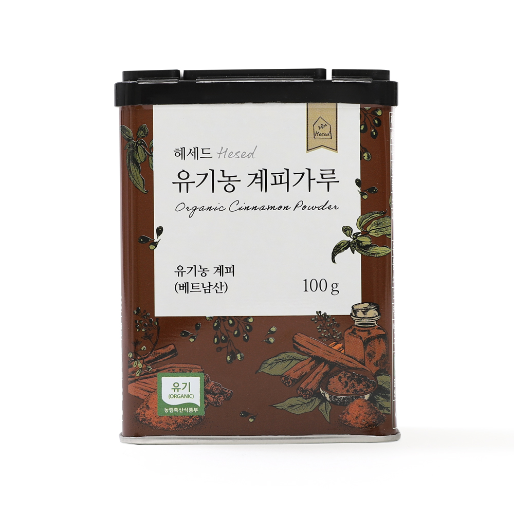 유기농 계피가루 100G (캔)