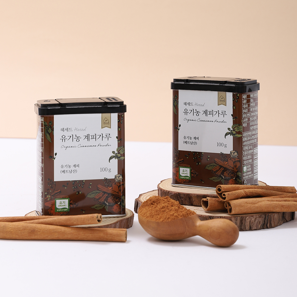 유기농 계피가루 100G (캔)
