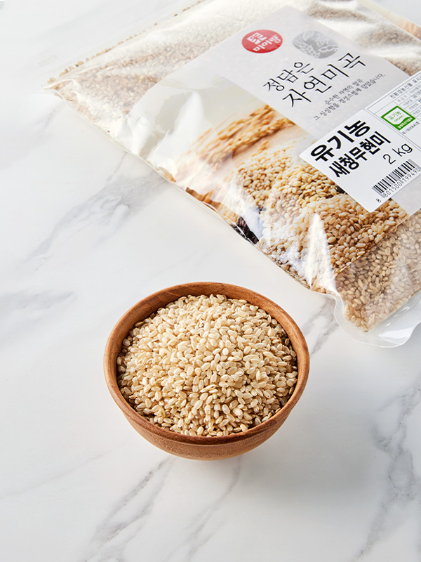 [25년산] 미이랑 유기농 현미 (2kg/새청무)