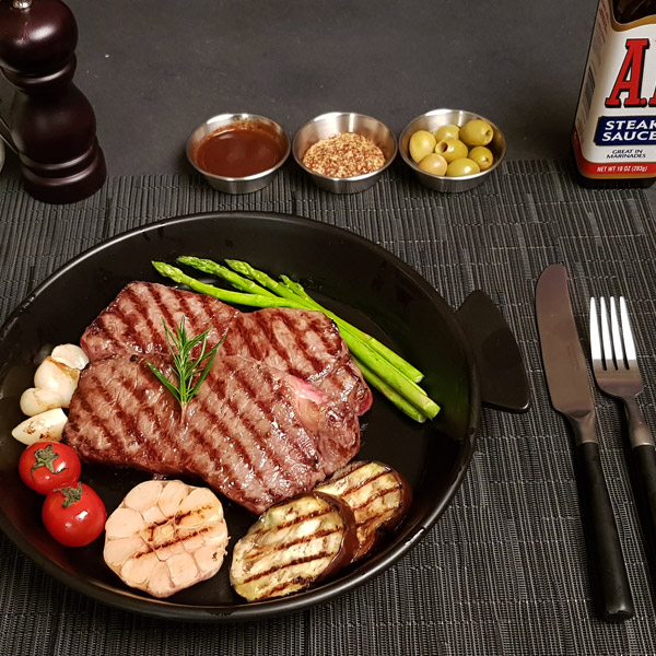 [애명작] 숙성한우 채끝 구이용 900g(300g*3) 대표이미지 섬네일