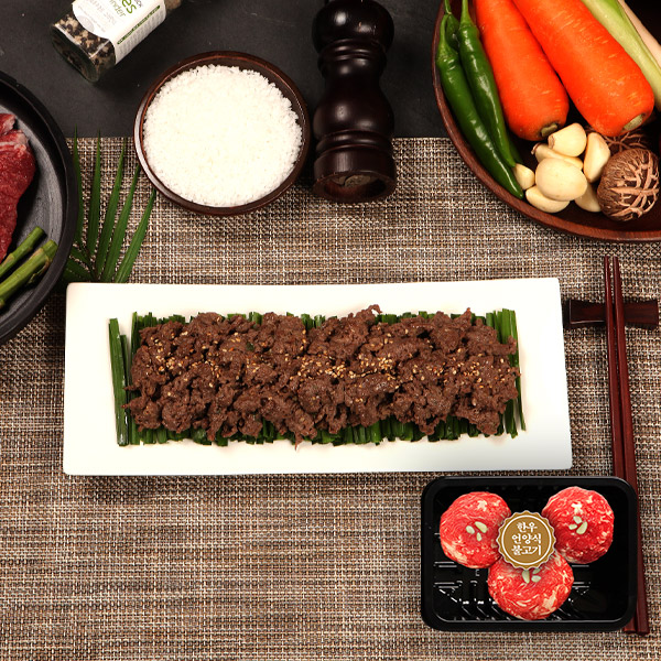 [애명작] 한우 언양식 바싹불고기 1.35kg(9팩)