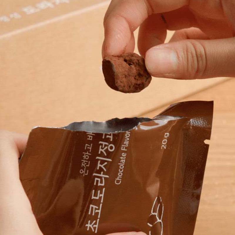 도라지미 국산 콩고물 초코 도라지정과 수제 상견례 명절 선물세트 120g
