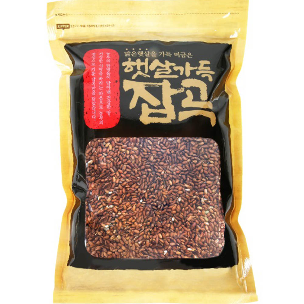 국내산 땅끝 해남 븕은쌀 홍미 1-3kg