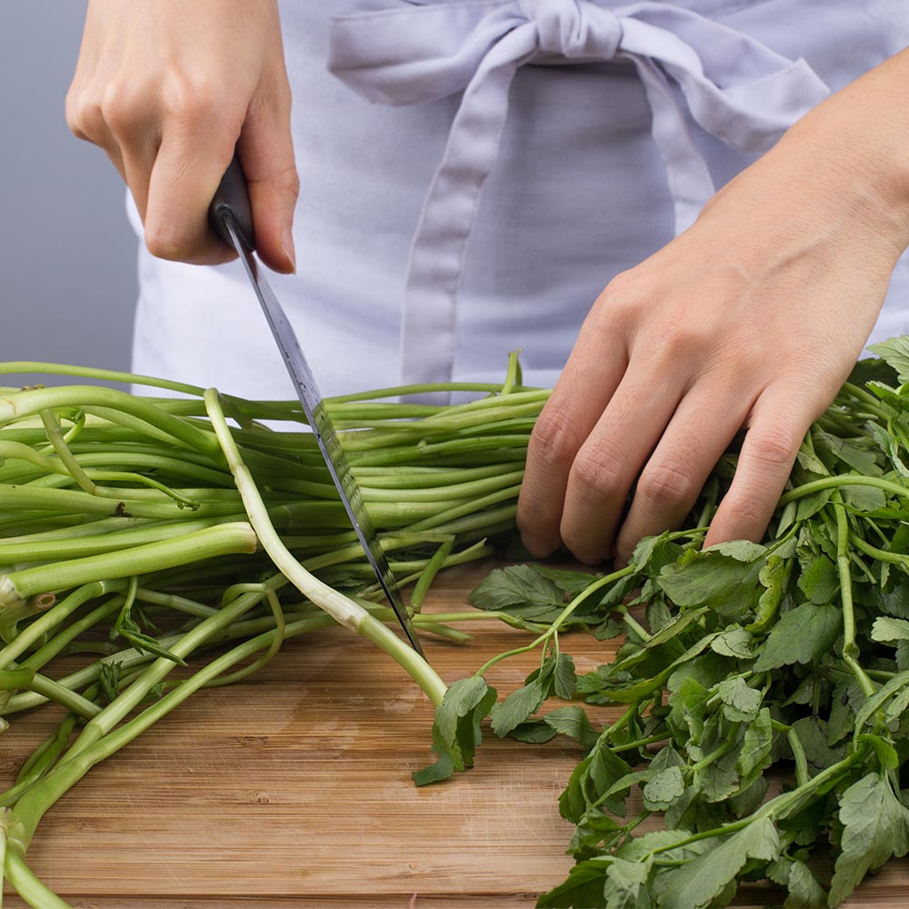 국내산 청도 한재 미나리 1단 200g 1-4단