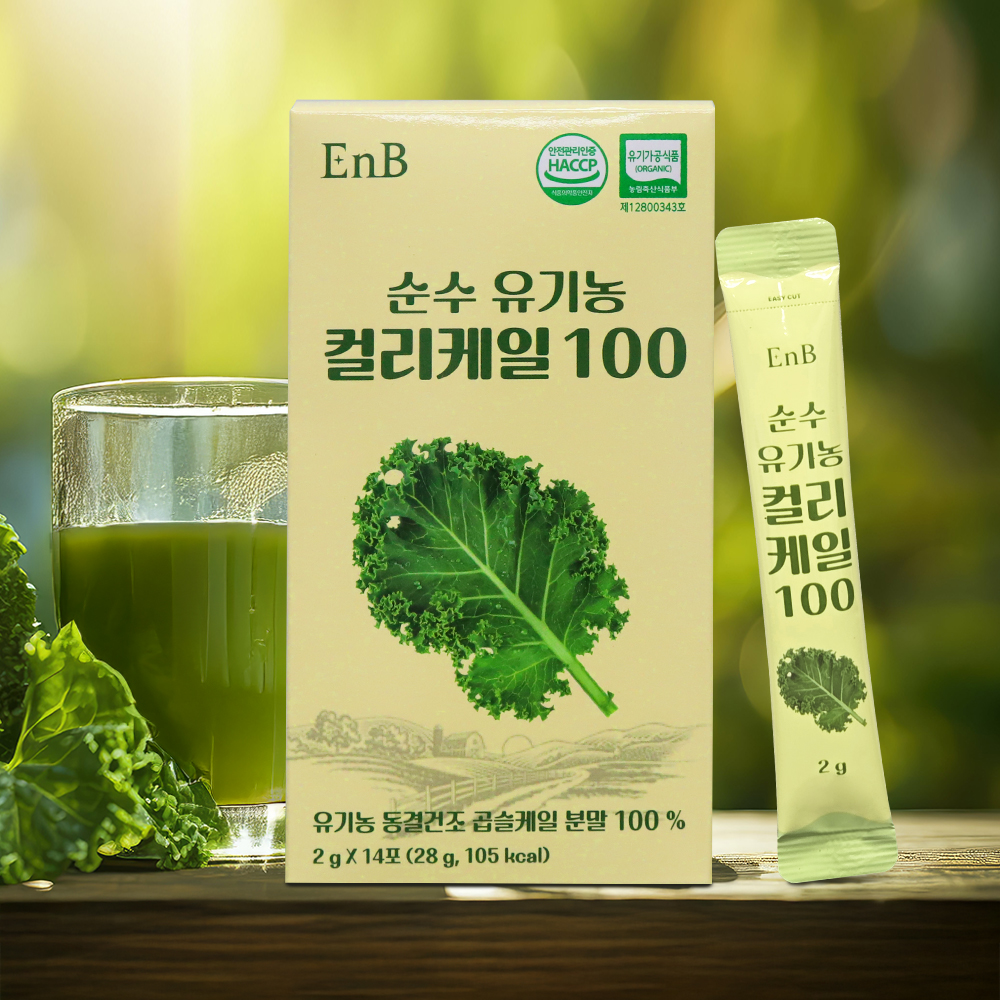 이엔비 순수 유기농 컬리케일 100 (2g x 14포)