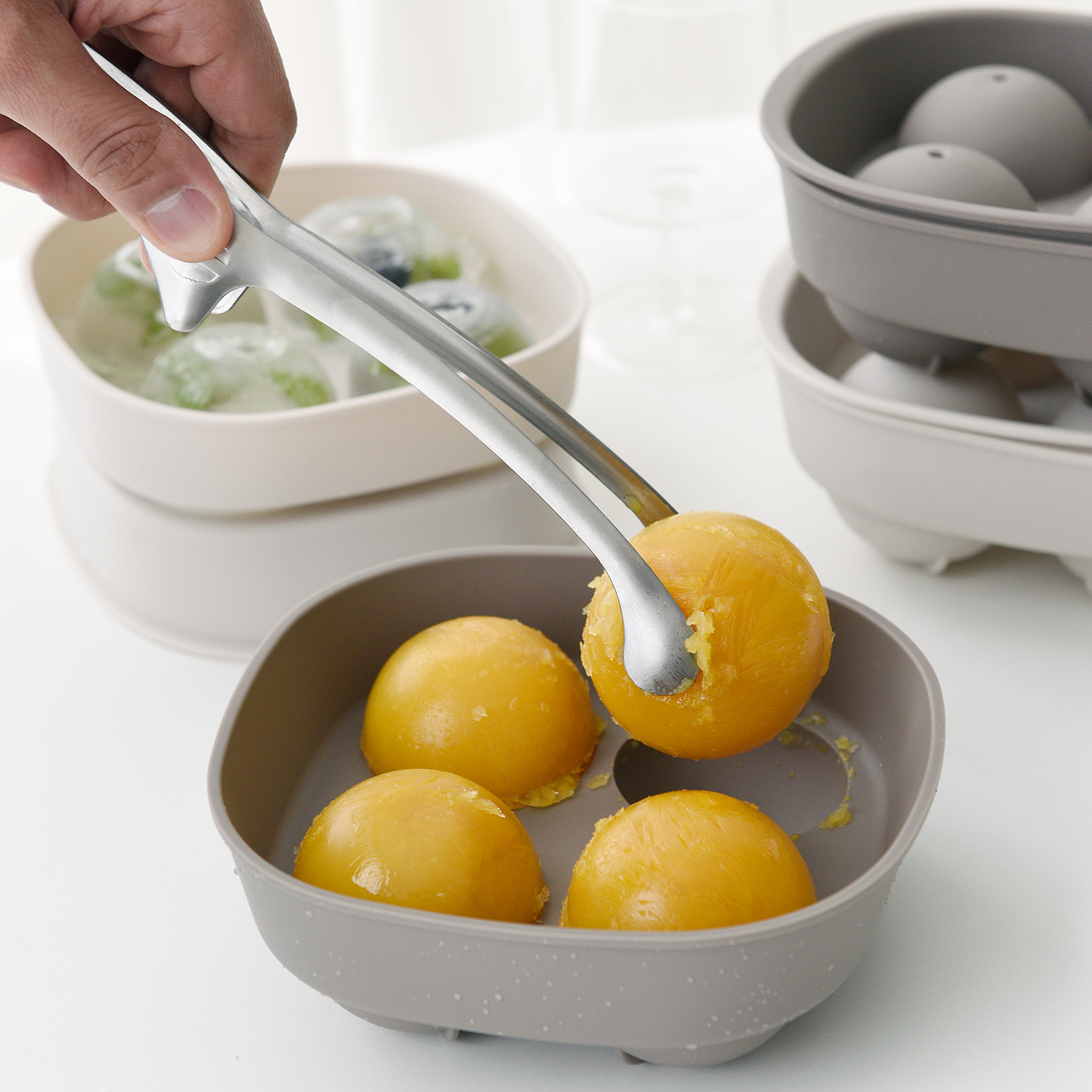 히어키친 실리콘 얼음틀 원형 아이스볼