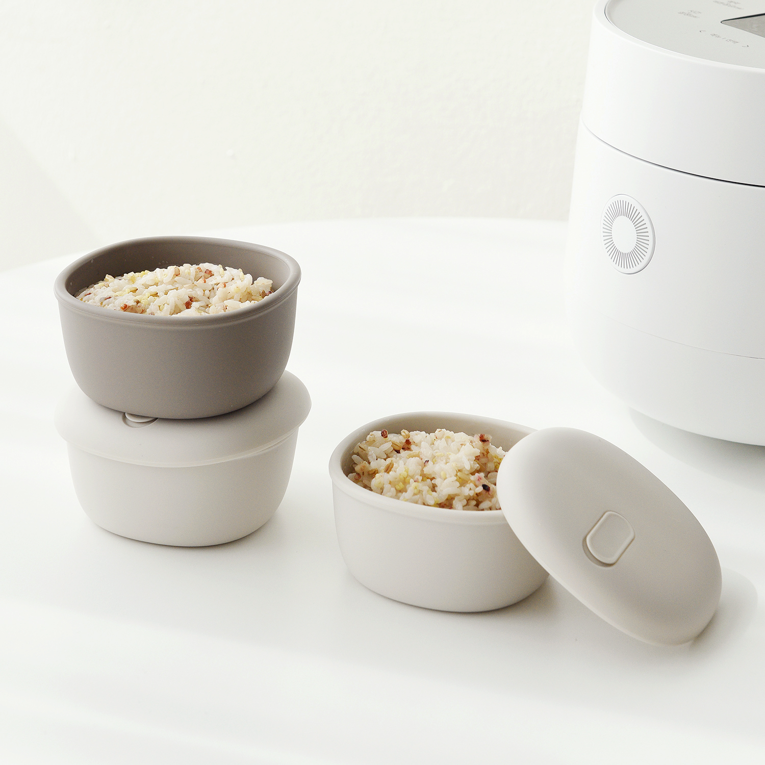 히어키친 실리콘 냉동밥 보관용기 밥팩 소분용기