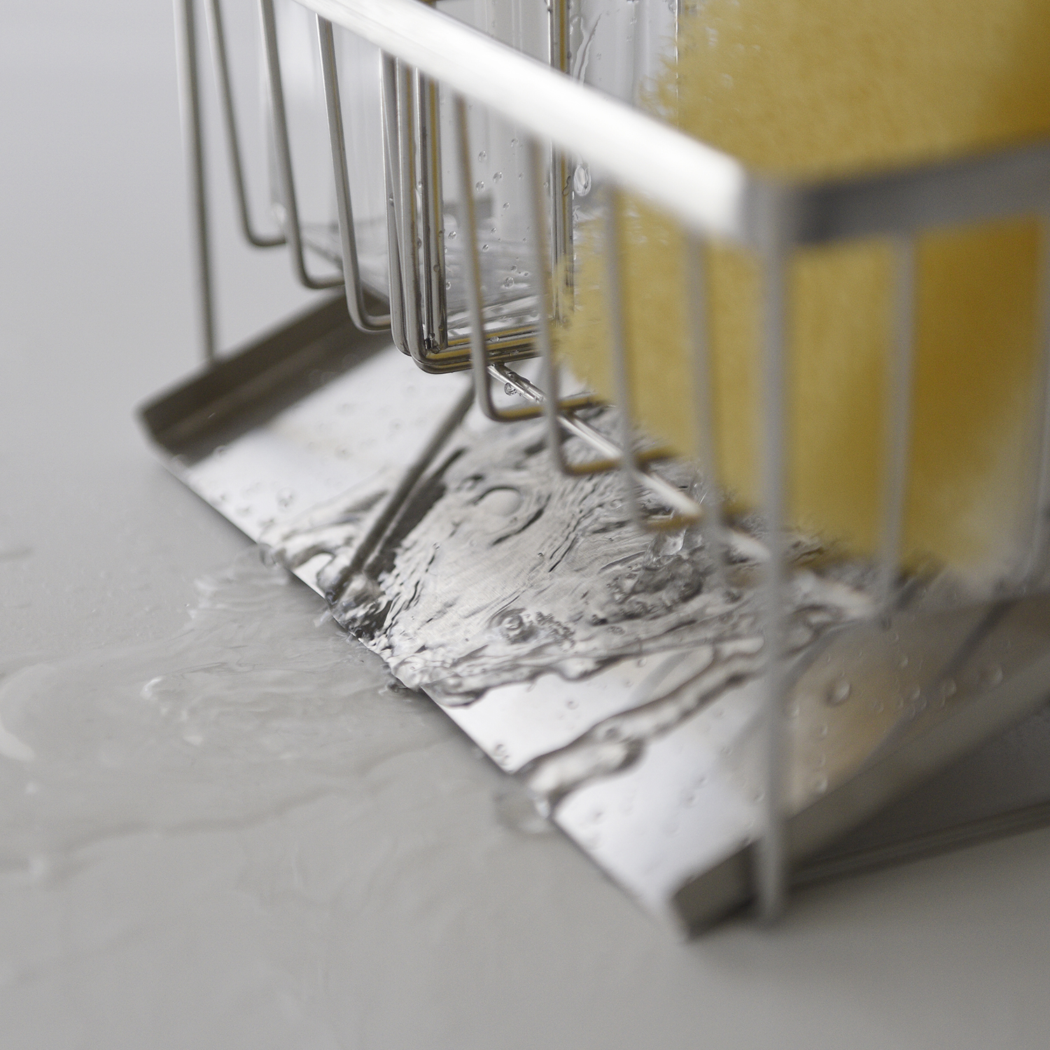 히어키친 스테인리스 수세미 거치대