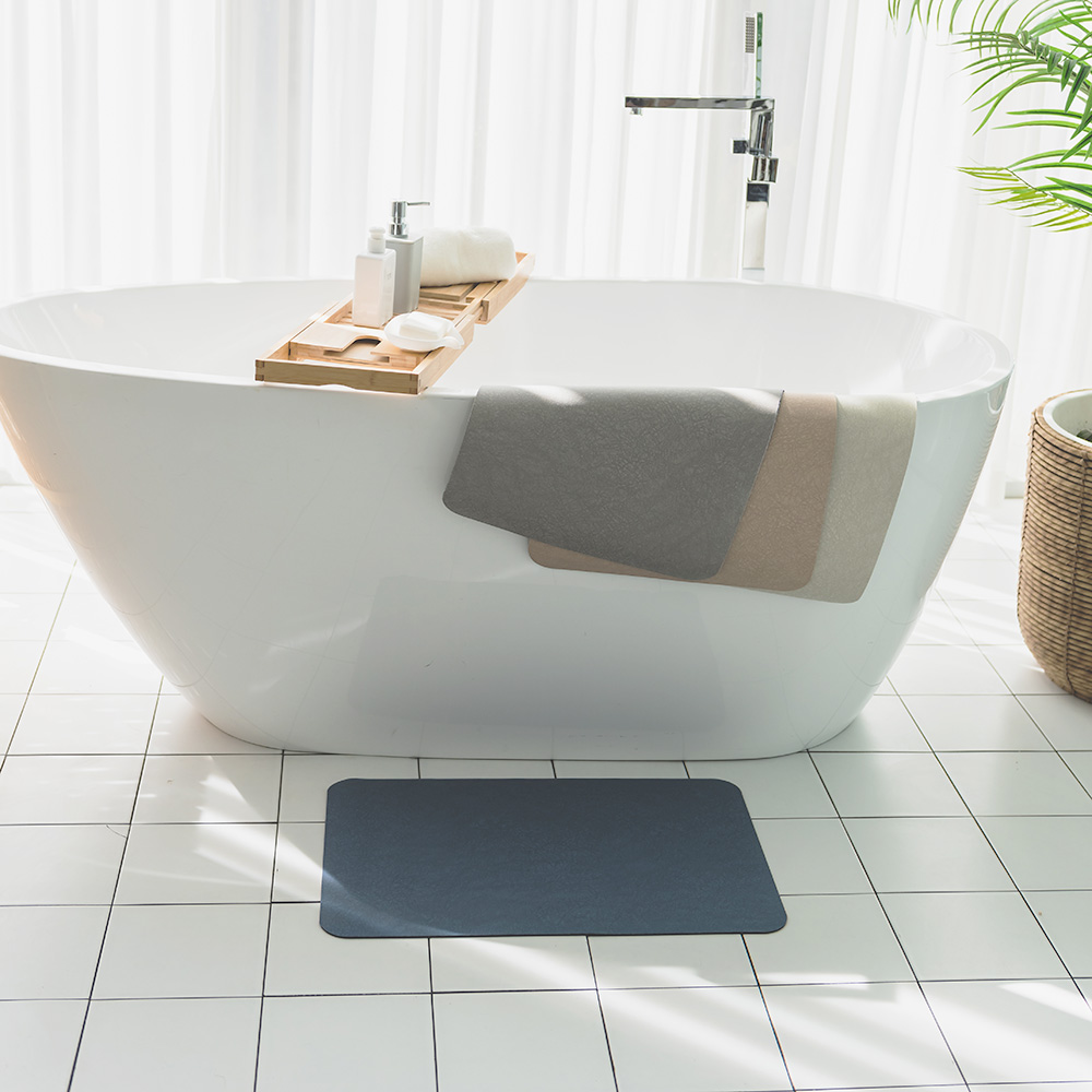 이한리빙 빨아쓰는 규조토 발매트 주방매트 원형/사각