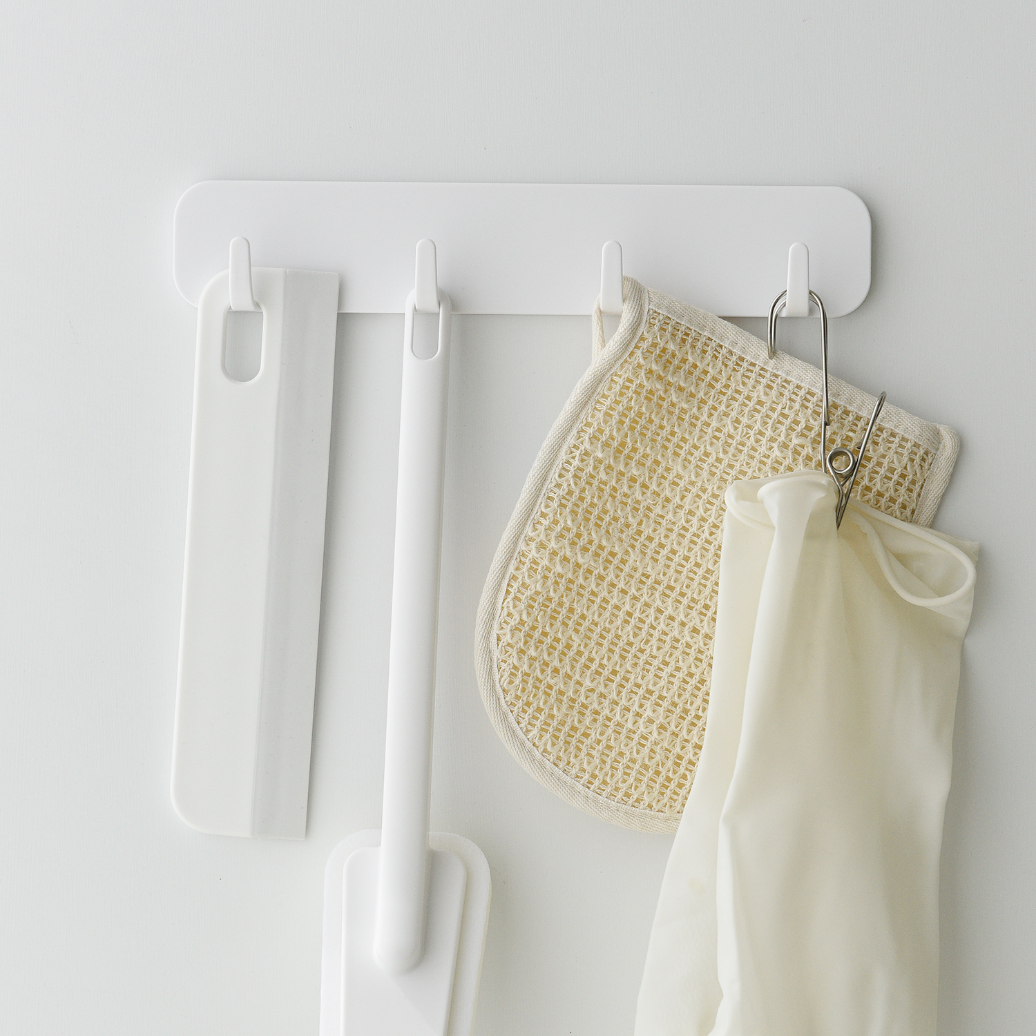 이한리빙 착붙 무타공 욕실 4단 걸이