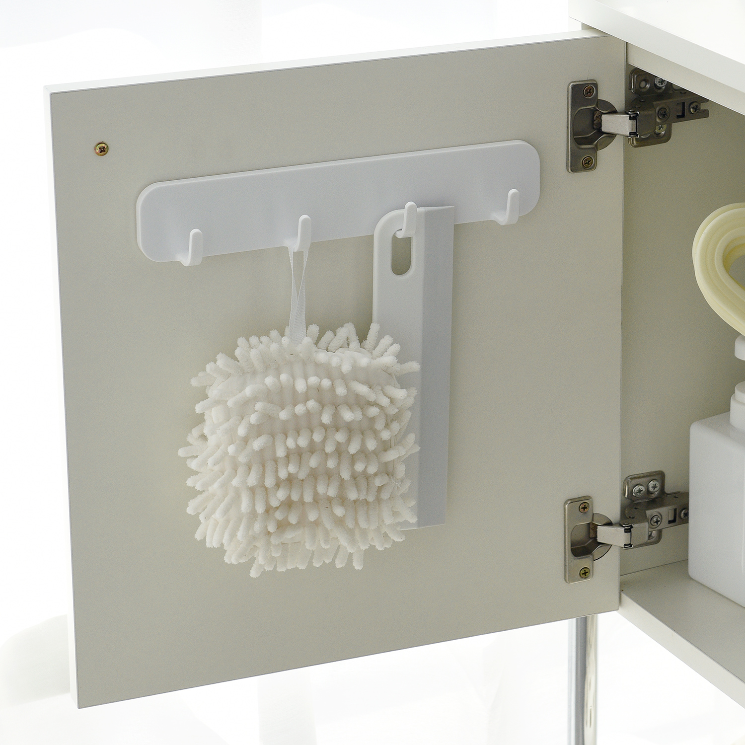 이한리빙 착붙 무타공 욕실 4단 걸이