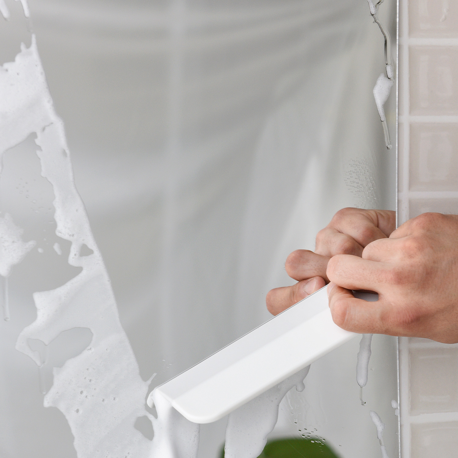 이한리빙 착붙 무타공 욕실 스퀴지