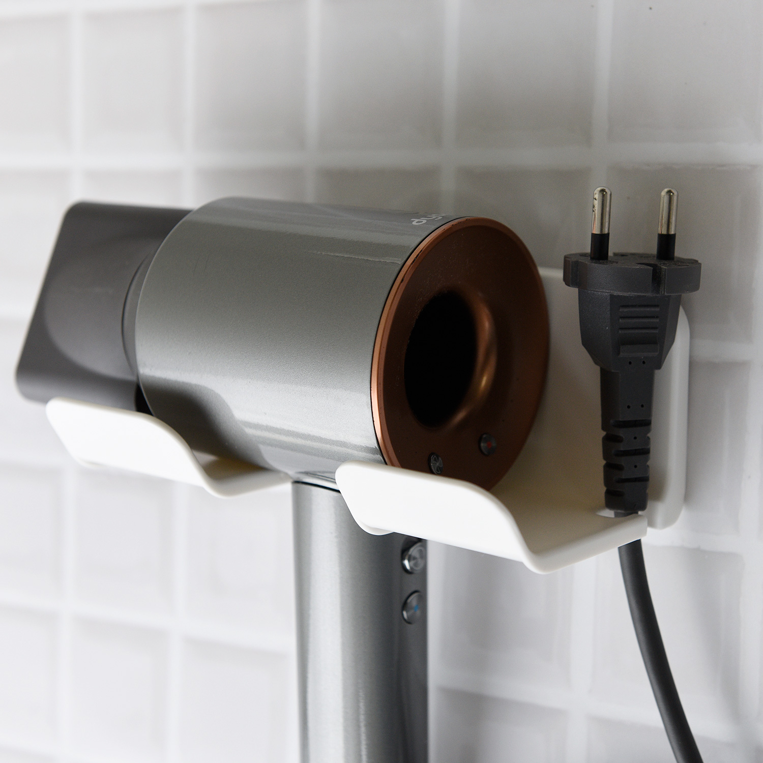 이한리빙 착붙 무타공 드라이기 거치대