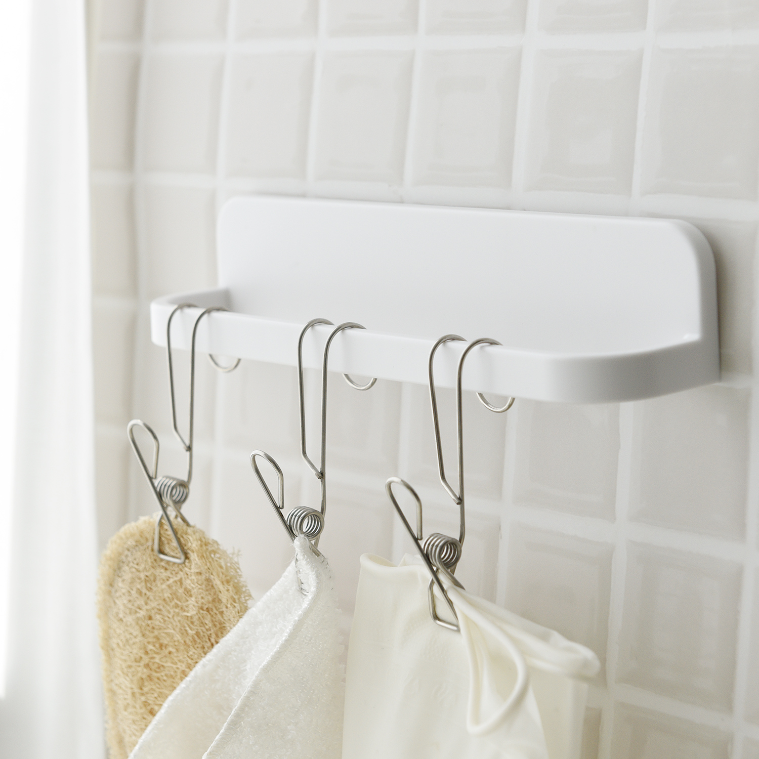 이한리빙 착붙 무타공 욕실 슬리퍼 거치대