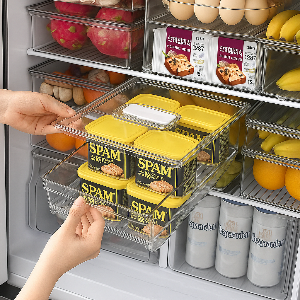 모던베이직 투명 냉장고 정리함 소/중/대/특대형