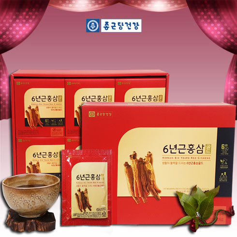 종근당건강 6년근홍삼골드(80ml X 60포)