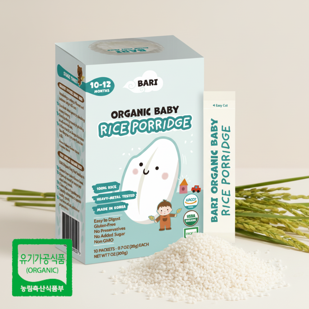 BARI 바리 유기농 쌀가루 후기 (10-12개월) | 20g x 10포 대표이미지 섬네일