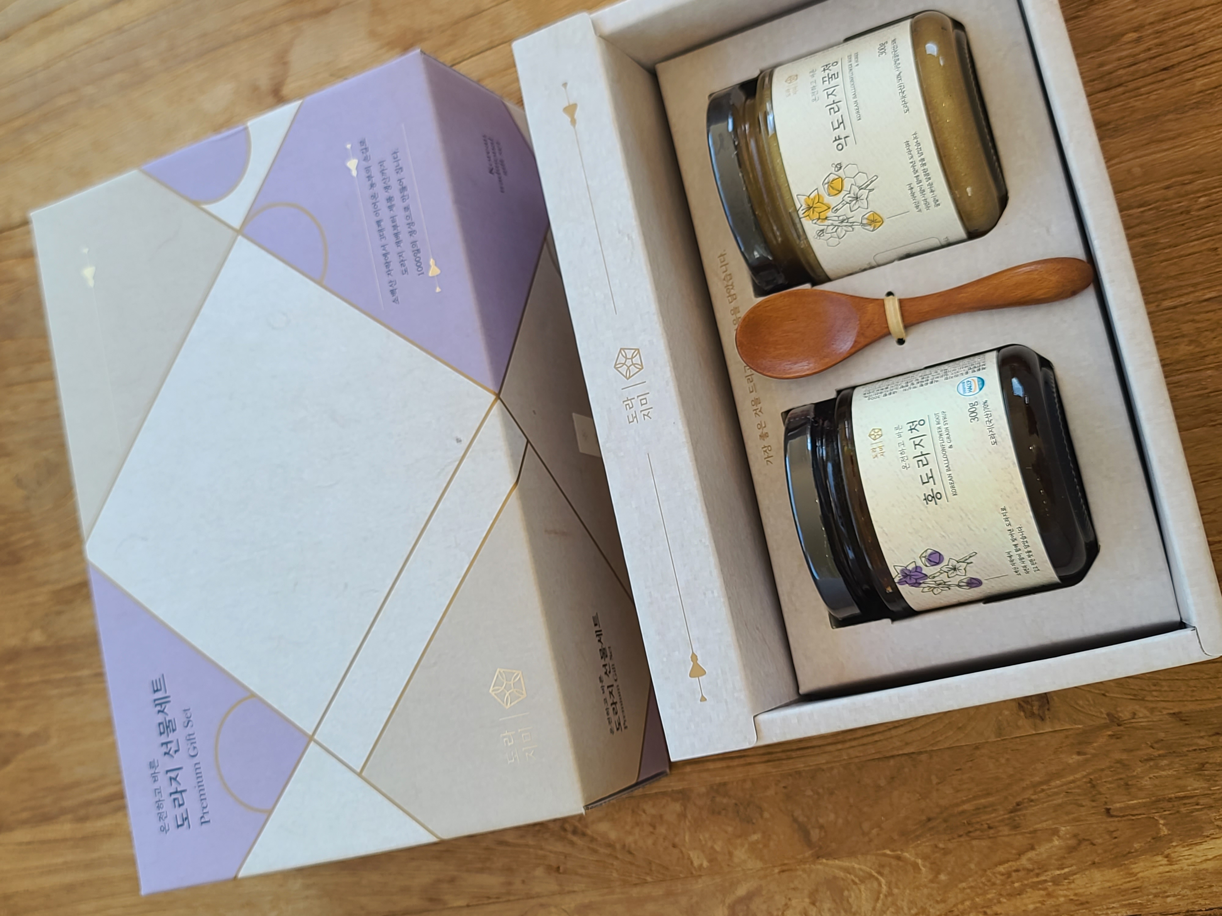 도라지미 국산 도라지청 약도라지청 상견례 명절 선물 세트 600g